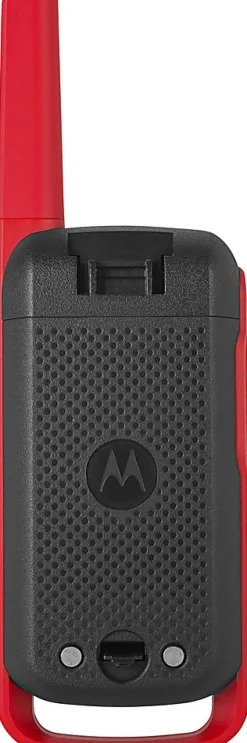 Motorola® TalkAbout® 2-Way Radios, T210, Black/Red, Pack Of 2 Radios