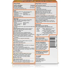 Motrin IB, Ibuprofen 200mg Tablets for Pain & Fever, 2 Tablets per Packet, 50 Packets per Box