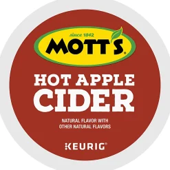 Mott's Apple Cider Keurig Single-Serve K-Cup Pods, 24 Pods Per Pack, Case Of 4 Packs