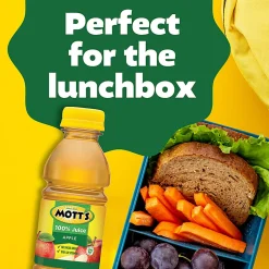 Mott's 100% Original Apple Juice, 8 Oz, Total Qty 24