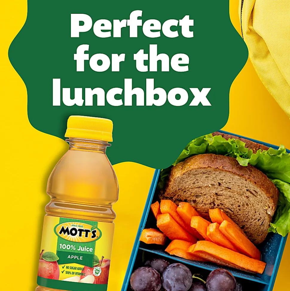 Mott's 100% Original Apple Juice, 8 Oz, Total Qty 24
