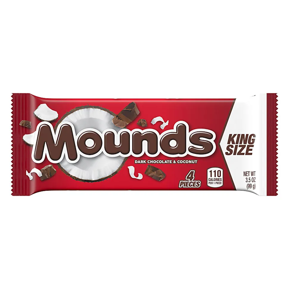 Mounds Dark Chocolate & Coconut King Bar, 3.5 Oz