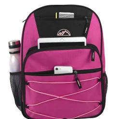 Mountain Edge Bungee Backpack, Pink