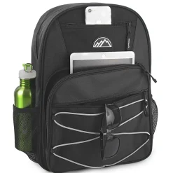 Mountain Edge Bungee Backpack, Black