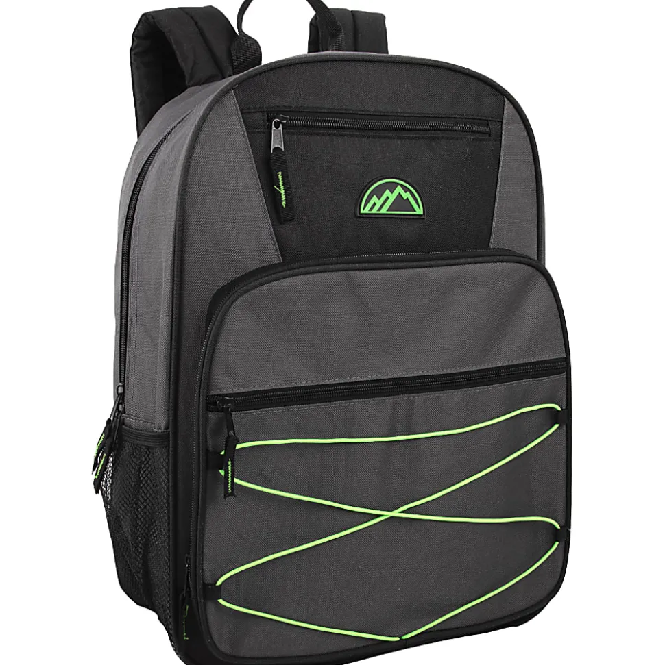Mountain Edge Bungee Backpack, Gray