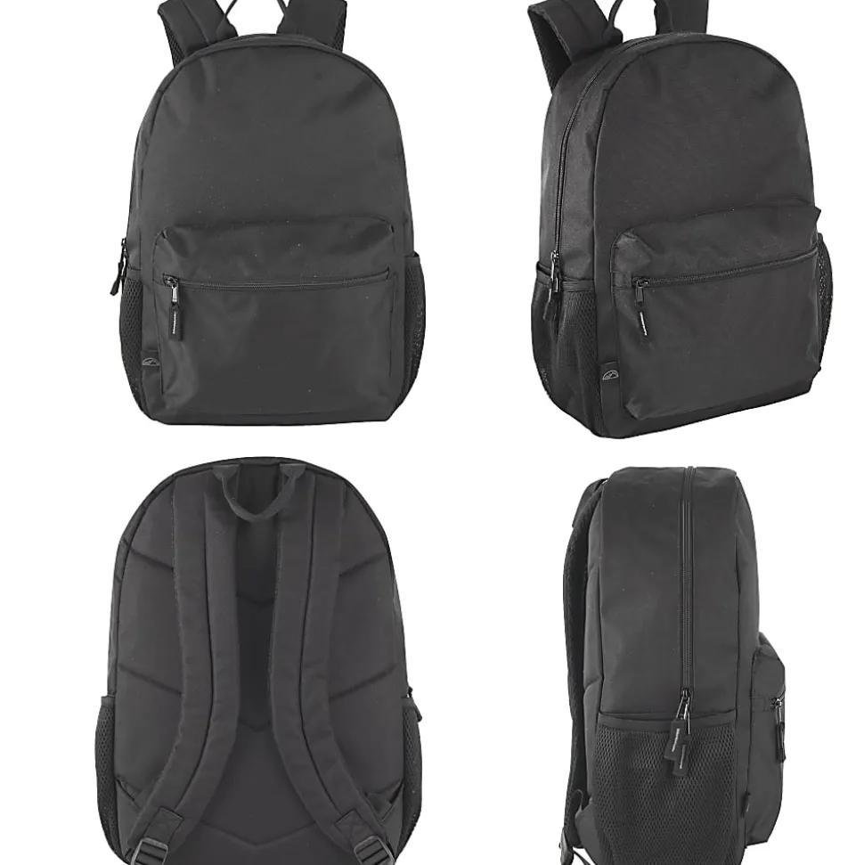 Mountain Edge Classic Backpacks, Assorted Colors, Total Qty 24