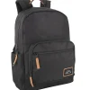 Mountain Edge Deluxe Backpacks With 17" Laptop Sleeves, Black/Gray/Navy, Total Qty 24