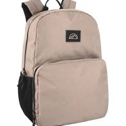 Mountain Edge Dome Backpacks With 17" Laptop Sleeves, Black/Gray/Navy/Tan, Total Qty 24