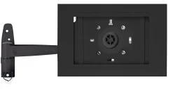Mount-It! Anti-Theft Tablet Wall Mount With Swing Arm For iPad, iPad Air & iPad Pro, 6”H x 10-1/2”W x 15”D, Black