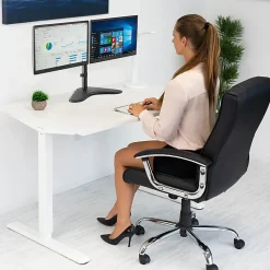 Mount-It! Dual Monitor Desk Stand for Screens Up to 32