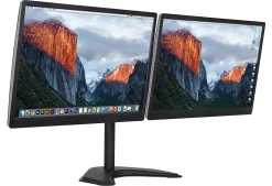 Mount-It! Dual Monitor Desk Stand for Screens Up to 32