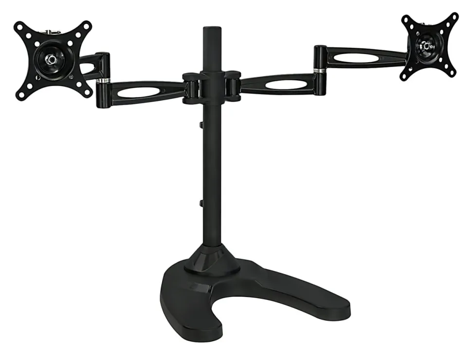 Mount-It! Dual Monitor Desk Stand for 13"-27" Inch Computer Screens, MI-792