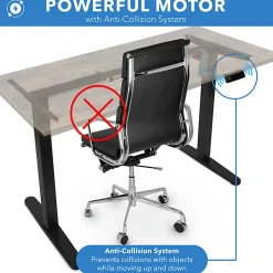 Mount-It! Electric Standing Desk With Adjustable Height And 55