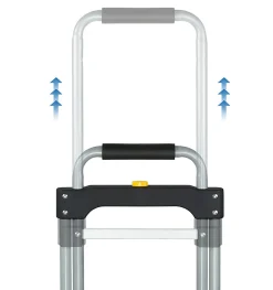 Mount-It! Folding Hand Truck And Dolly, 264 Lb Capacity