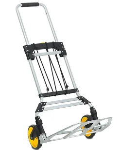 Mount-It! Folding Hand Truck And Dolly, 264 Lb Capacity