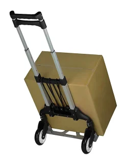 Mount-It! Folding Hand Truck And Dolly, 165 Lb Capacity