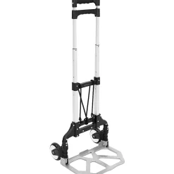 Mount-It! Folding Hand Truck And Dolly, 165 Lb Capacity