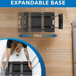 Mount-It! Folding Hand Truck Dolly, 36