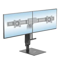 Mount-It! Freestanding Dual Monitor Arm For 17