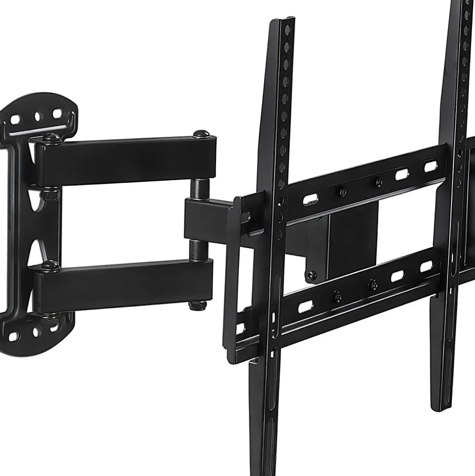 Mount-It! Full Motion Corner TV Wall Mount, For Screens Up to 55", Black