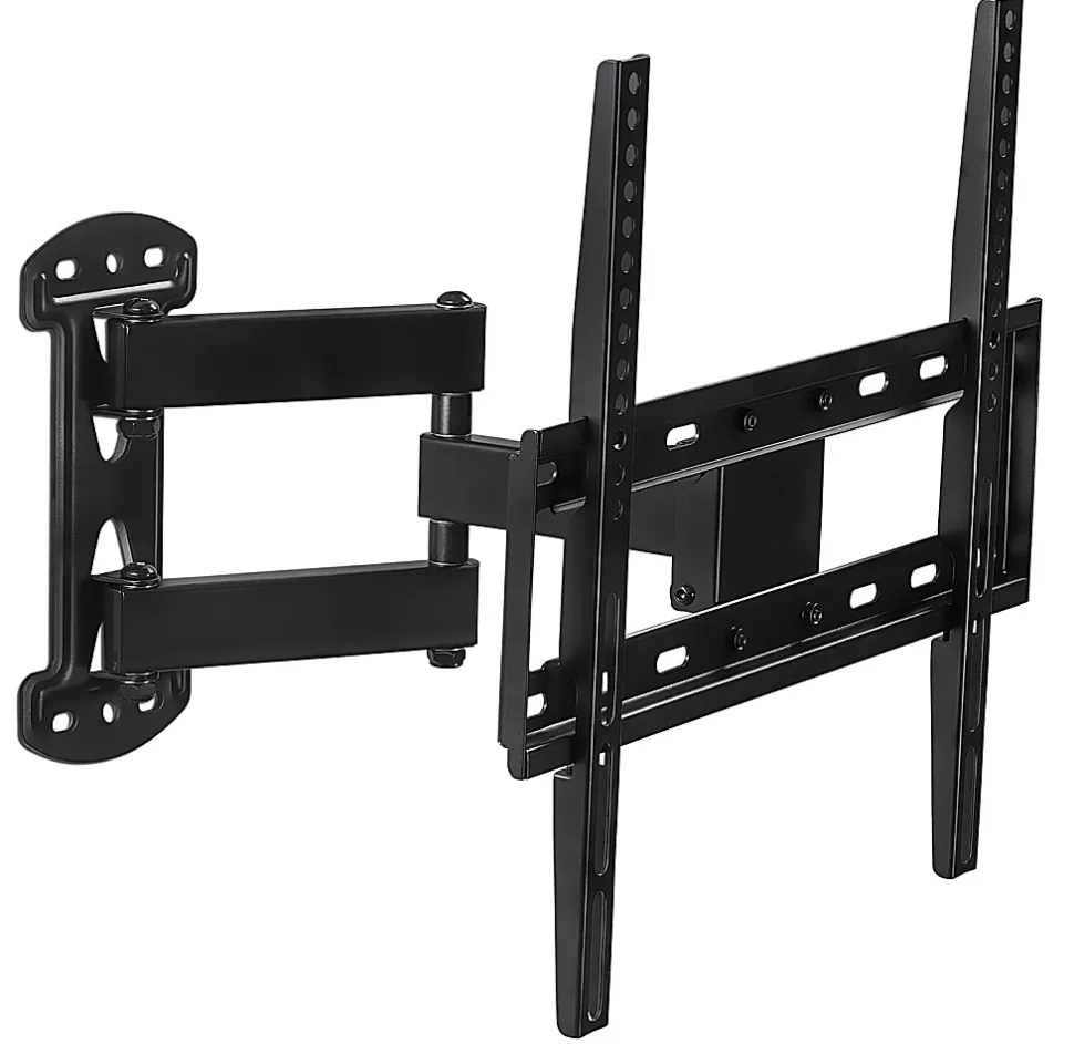Mount-It! Full Motion Corner TV Wall Mount, For Screens Up to 55", Black