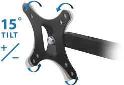 Mount-It! Full Motion Monitor Wall Mount Arm