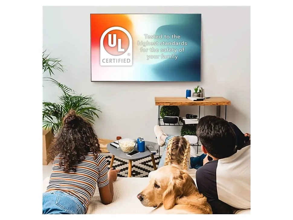 Mount-It! Full Motion TV Wall Mount For Screen Sizes 32" To 55", 2-1/2”H x 10-3/4”W x 14-5/16”D, Black