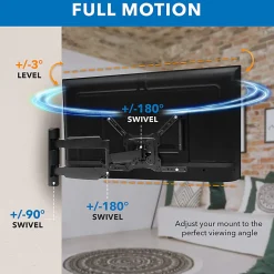 Mount-It! Full Motion TV Wall Mount For Screen Sizes 32