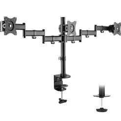 Mount-It! Fully Adjustable Triple Monitor Desk Mount MI-1753