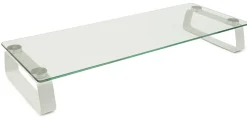 Mount-It! Glass Computer Monitor Riser, 3-1/4
