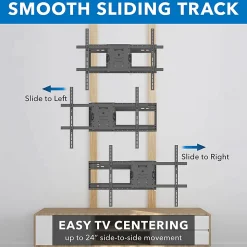 Mount-It! Heavy-Duty TV Wall Mount With Long Extension Arms For 60