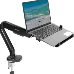 Mount-It! Height Adjustable Laptop Desk Mount, Black, MI6352LT