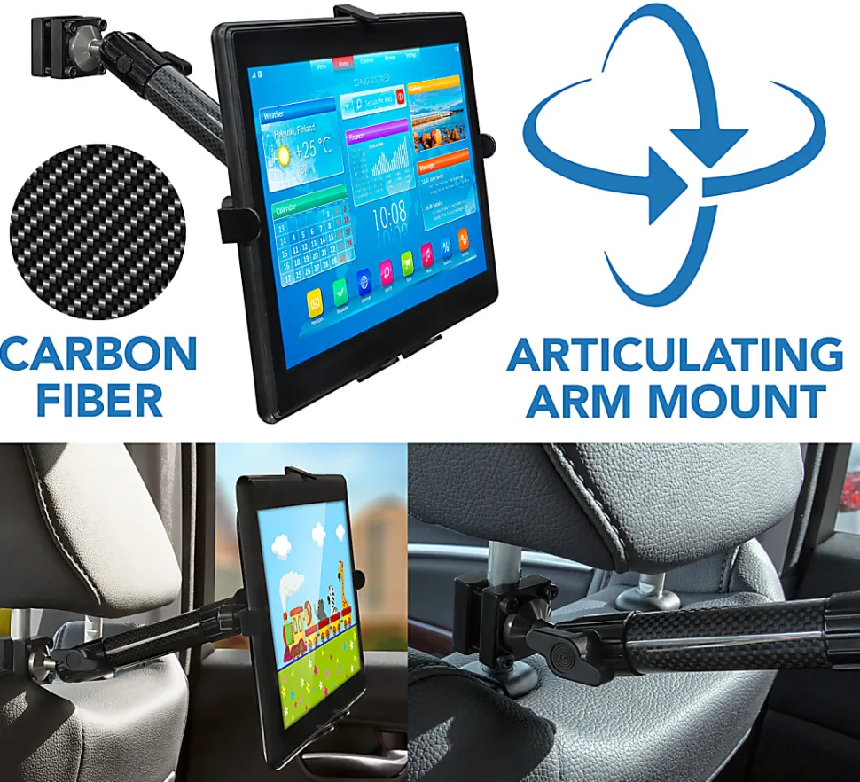 Mount-It! MI-7311 Auto Tablet Mount For 7-11" Devices, Black