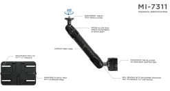 Mount-It! MI-7311 Auto Tablet Mount For 7-11