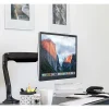 Mount-It! MI-1771B Single Monitor Desk Arm Mount, 19"H x 12"W x 4"D, Black