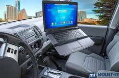 Mount-It! MI-7410 Car Laptop Mount For 12" - 15.4" Laptops, Black