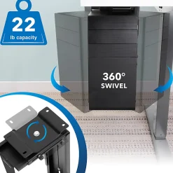 Mount-It! MI-7150 CPU Under Desk Mount Bracket, 3.5