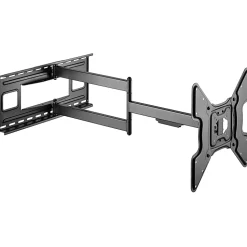 Mount-It! MI-393 Full-Motion TV Wall Mount, Black