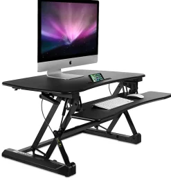 Mount-It! MI-7955 Height-Adjustable Standing Desk Riser, 6