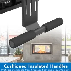 Mount-It! MI-384 Height-Adjustable Fireplace TV Mount For Screens 42