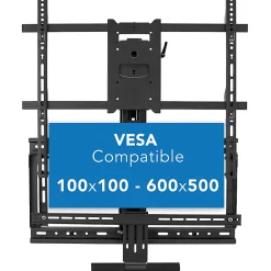 Mount-It! MI-384 Height-Adjustable Fireplace TV Mount For Screens 42