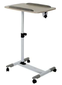 Mount-It! MI-7946 Laptop Cart Mobile Workstation, 34-1/8"H x 18-5/8"W x 6-1/8"D, Black