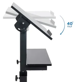 Mount-It! MI-7941Mobile Stand-Up Desk Lectern, 41