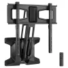 Mount-It! MI-386 Motorized Fireplace TV Wall Mount For Screens 30 To 70", 71"H x 13"W x 18"D, Black