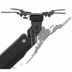 Mount-It MI-4771 Single Monitor Desk Mount, 12-13/16”H x 21-1/2”W x 2”D, Black