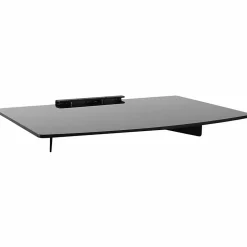 Mount-It! MI-895 Wall-Mountable A/V Shelf, 2"H x 14"W x 10-1/4"D, Black