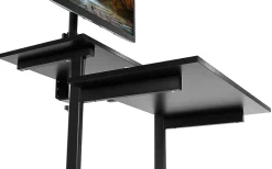 Mount-It! Mobile Computer Workstation With Monitor Mount, 54