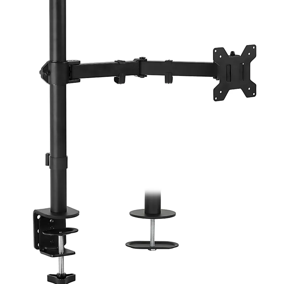 Mount-It! Monitor Arm Desk Mount, Black, MI-2751