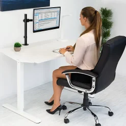 Mount-It! Monitor Arm Desk Mount, Black, MI-2751