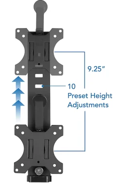 Mount-It! Over Cubicle Monitor Mount Hanger, 16